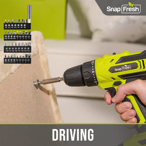20V Power Drill with 2.0Ah Li-ion Battery and Charger