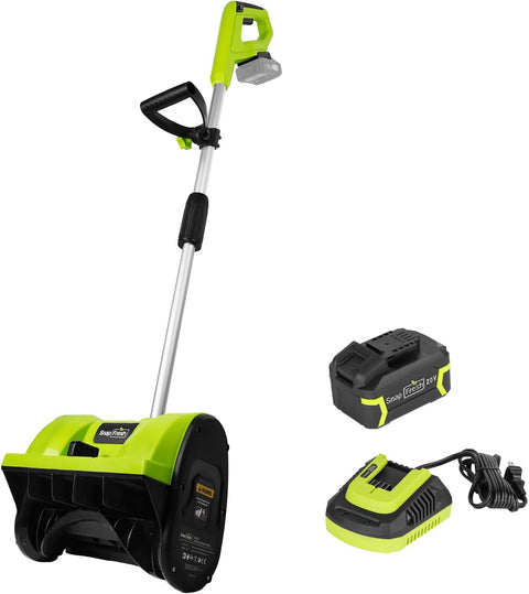 20V Cordless Brushless Snow Shovel , 4.0Ah Li-Ion Battery And Charger (SS1201)