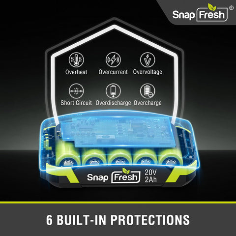 SnapFresh 20V 2.0Ah Battery