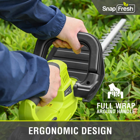 20V Cordless Hedge Trimmer with 2.0Ah Li-ion Battery and Charger