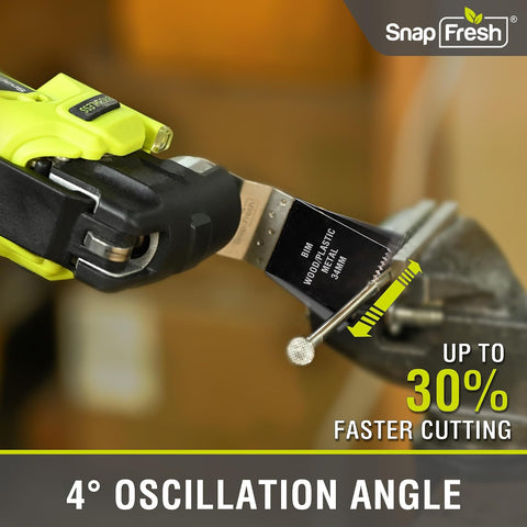 SnapFresh Cordless Brushless Oscillating Tool