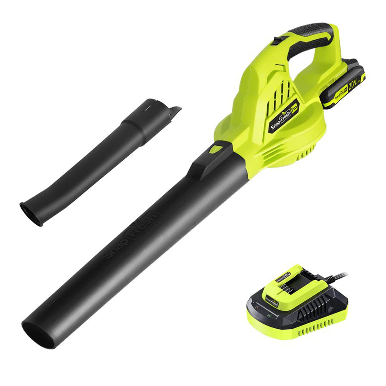 20V Cordless Leaf Blower 130 MPH 140CFM 2.0Ah Battery and