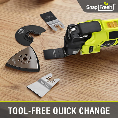 SnapFresh Cordless Brushless Oscillating Tool