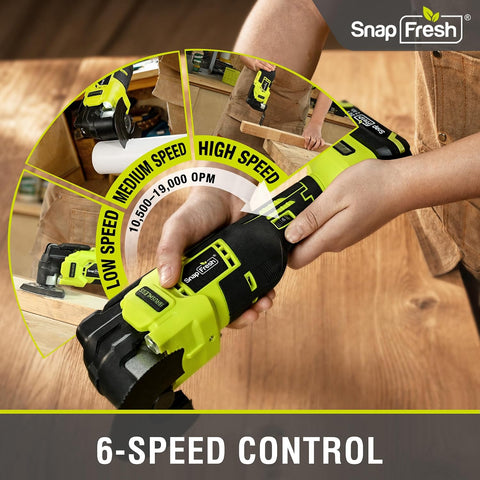 SnapFresh Cordless Brushless Oscillating Tool