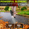 20V Cordless Compact Leaf Blower(150MPH/180CFM) , 2.0Ah Li-ion Battery and Charger
